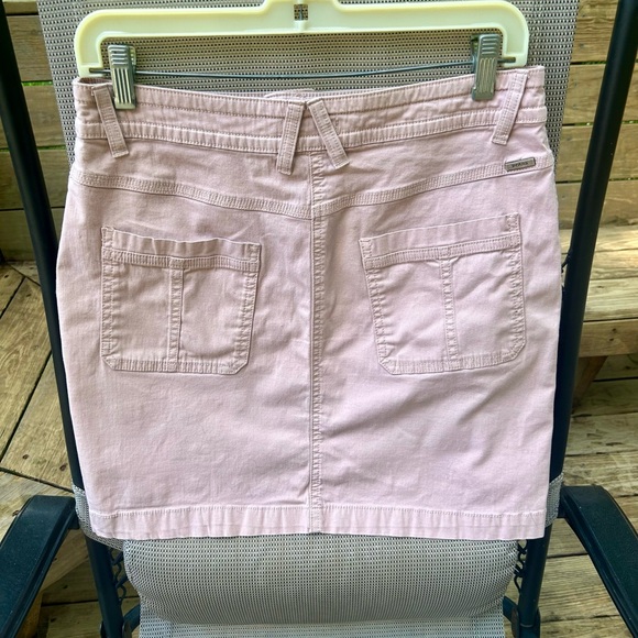 Prana Elle Women's Skirt, Mini, Pencil, Pink Blush Size 8 - Picture 2 of 9
